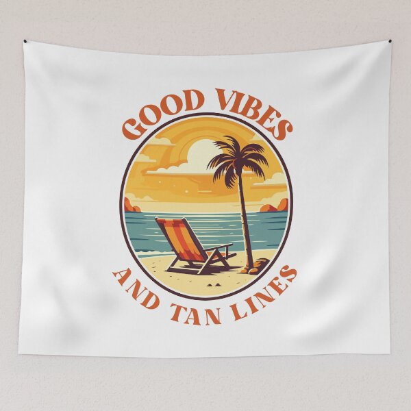 Item preview, Good Vibes and Tan Lines designed and sold by LittleLouiesEmp.