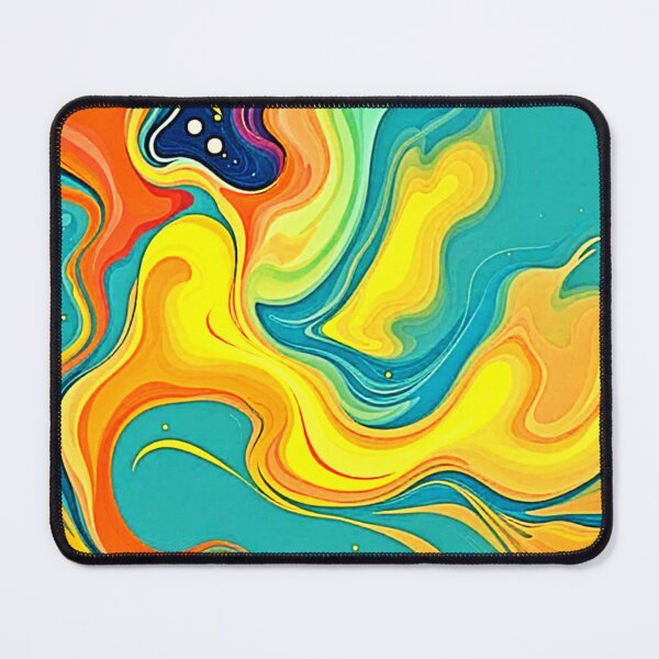 Item preview, Fluidity of Joy: Abstract Waves designed and sold by Health And Fitness Posts e-Store.
