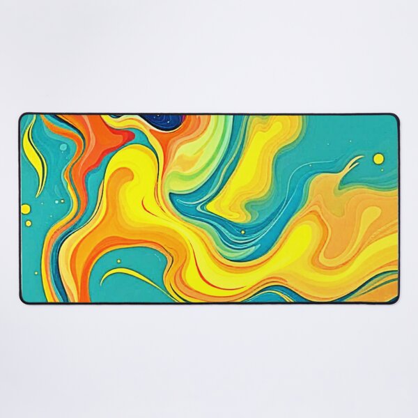 Item preview, Fluidity of Joy: Abstract Waves designed and sold by Health And Fitness Posts e-Store.