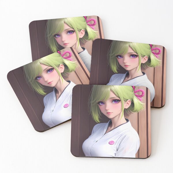 Item preview, Kuki Shinobu Genshin Impact Simple White Outfit Confident Look Anime Girl Waifu Game designed and sold by mildaclairmo.