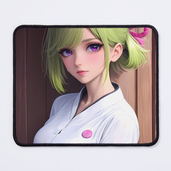 Item preview, Kuki Shinobu Genshin Impact Simple White Outfit Confident Look Anime Girl Waifu Game designed and sold by mildaclairmo.