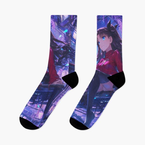 Item preview, Rin Tohsaka Fate Stay Night Anime Starlit Wisteria Pavilion designed and sold by mildaclairmo.