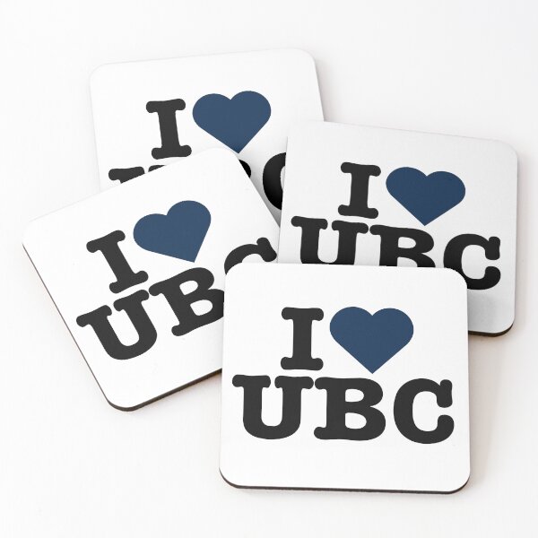 Item preview, I Heart University of British Columbia Navy designed and sold by amyshira7.