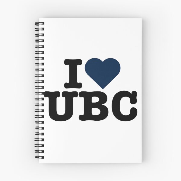 Item preview, I Heart University of British Columbia Navy designed and sold by amyshira7.