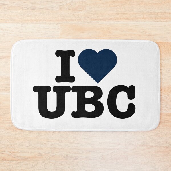 Item preview, I Heart University of British Columbia Navy designed and sold by amyshira7.