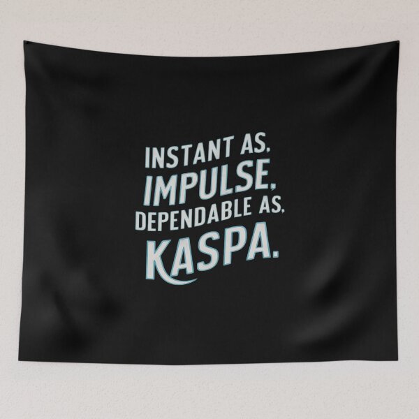 Item preview, Kaspa Doesn’t Rebrand. It Refines. designed and sold by RadDeck.
