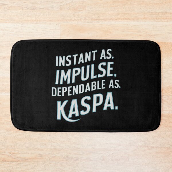 Item preview, Kaspa Doesn’t Rebrand. It Refines. designed and sold by RadDeck.