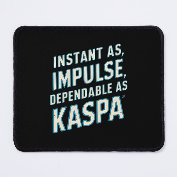 Item preview, Kaspa Is Built For Blocks, Not Buzz designed and sold by RadDeck.