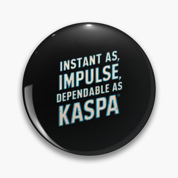 Item preview, Kaspa Is Built For Blocks, Not Buzz designed and sold by RadDeck.