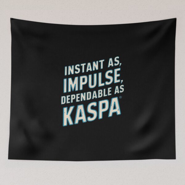 Item preview, Kaspa Is Built For Blocks, Not Buzz designed and sold by RadDeck.