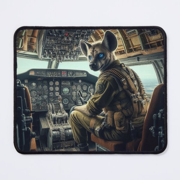 Item preview, Hyena Guardian of the Skies designed and sold by nikkolaus.
