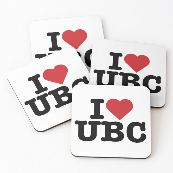 Item preview, I Heart University of British Columbia Red designed and sold by amyshira7.