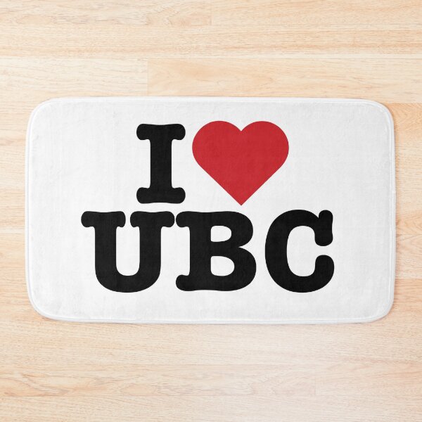 Item preview, I Heart University of British Columbia Red designed and sold by amyshira7.