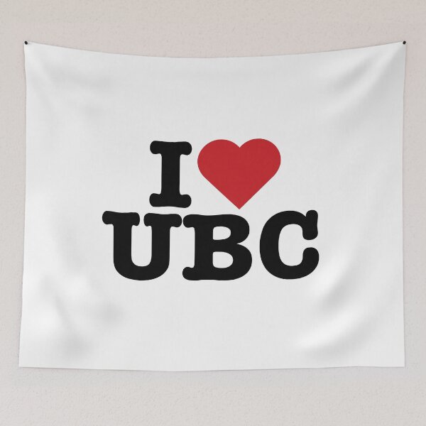 Item preview, I Heart University of British Columbia Red designed and sold by amyshira7.