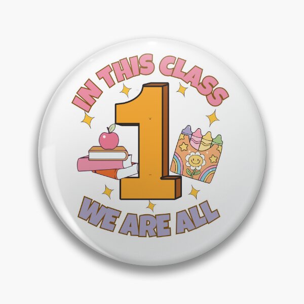 Item preview, IN THIS CLASS WE ARE ALL ONE designed and sold by GrumpyGrans3.