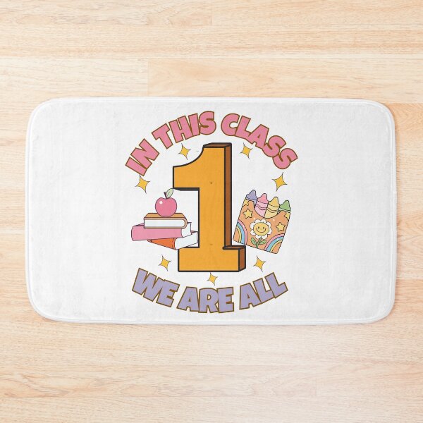 Item preview, IN THIS CLASS WE ARE ALL ONE designed and sold by GrumpyGrans3.