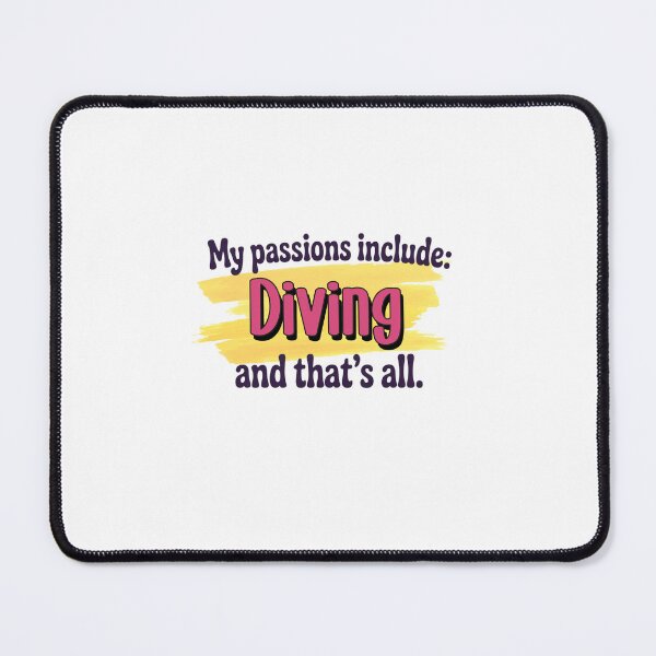 Item preview, Diving is my passion - Funny Diving Lover designed and sold by Watsonarts.