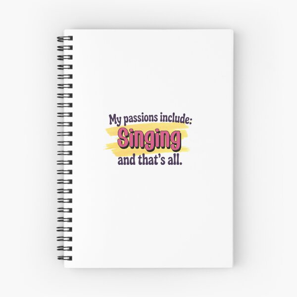 Item preview, Singing is my passion - Funny Singing Lover designed and sold by Watsonarts.