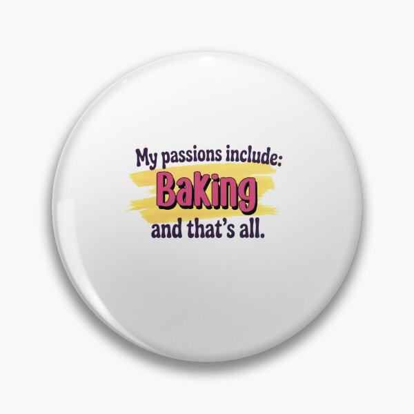 Item preview, Baking is my passion - Funny Baking Lover designed and sold by Watsonarts.