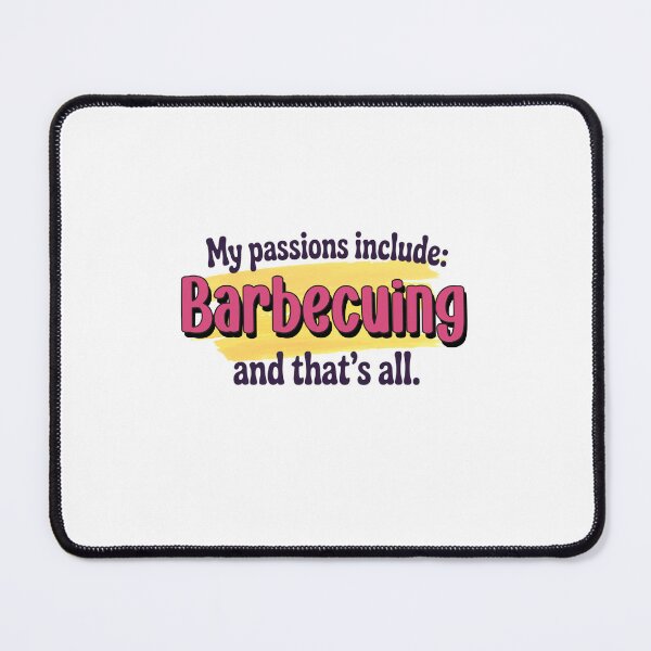Item preview, Barbecuing is my passion - Funny Barbecuing Lover designed and sold by Watsonarts.