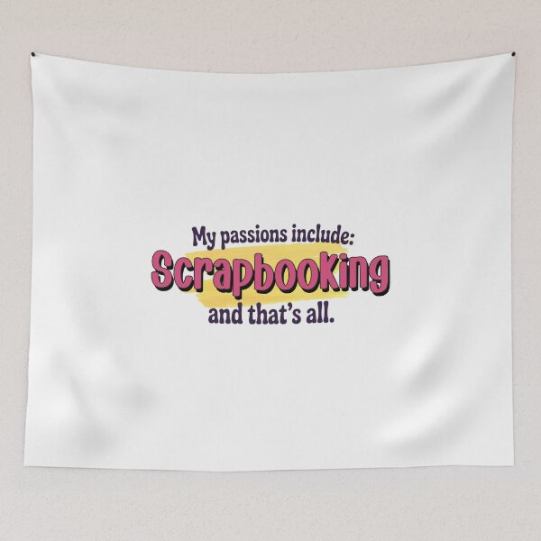 Item preview, Scrapbooking is my passion - Funny Scrapbooking Lover designed and sold by Watsonarts.