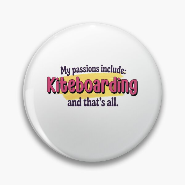 Item preview, Kiteboarding is my passion - Funny Kiteboarding Lover designed and sold by Watsonarts.