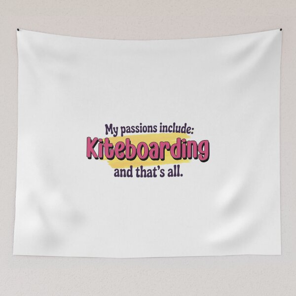Item preview, Kiteboarding is my passion - Funny Kiteboarding Lover designed and sold by Watsonarts.