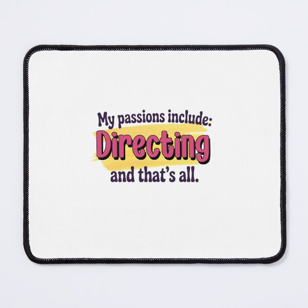 Item preview, Directing is my passion - Funny Directing Lover designed and sold by Watsonarts.