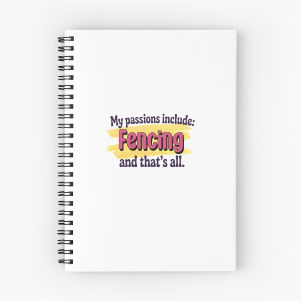 Item preview, Fencing is my passion - Funny Fencing Lover designed and sold by Watsonarts.