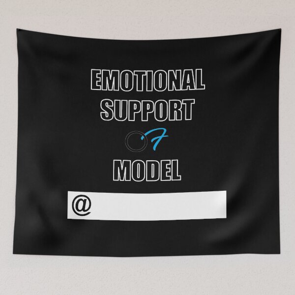 Item preview, Emotional Support OF Model @____ Collection designed and sold by TShirtImpress.