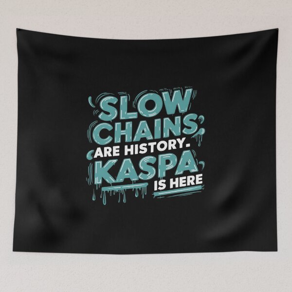Item preview, Kaspa Doesn’t Pause. It Proves. designed and sold by RadDeck.