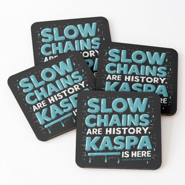 Item preview, Kaspa Real Blocks. No Backdoors. designed and sold by RadDeck.