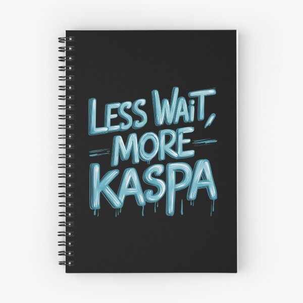 Item preview, Kaspa Never Misses a Block designed and sold by RadDeck.