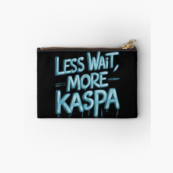 Item preview, Kaspa Never Misses a Block designed and sold by RadDeck.