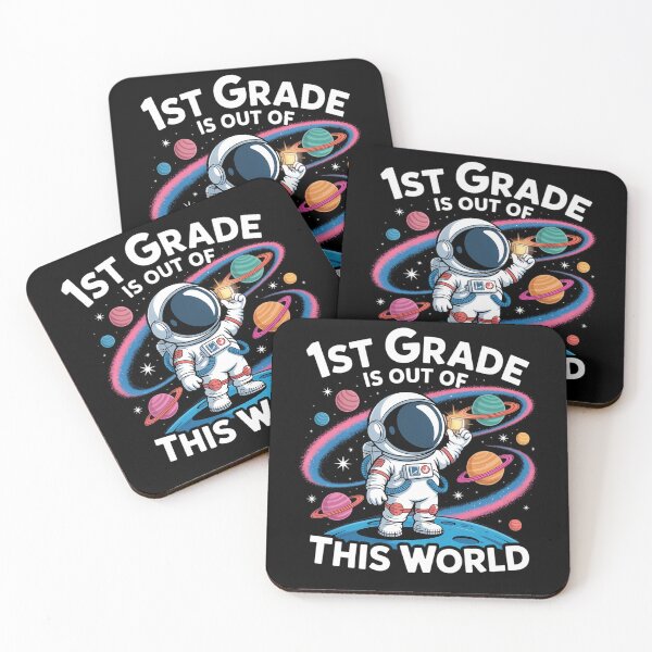 Item preview, 1st Grade Is Out Of This World Back To School Astronaut designed and sold by brynatshop.