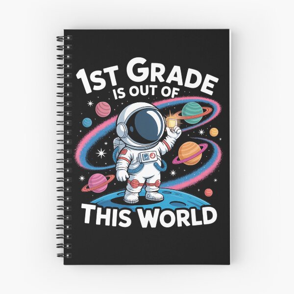 Item preview, 1st Grade Is Out Of This World Back To School Astronaut designed and sold by brynatshop.