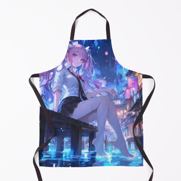 Item preview, Anime Junko Enoshima Danganronpa Game Midnight Neon Urban Chaos Beauty designed and sold by mildaclairmo.