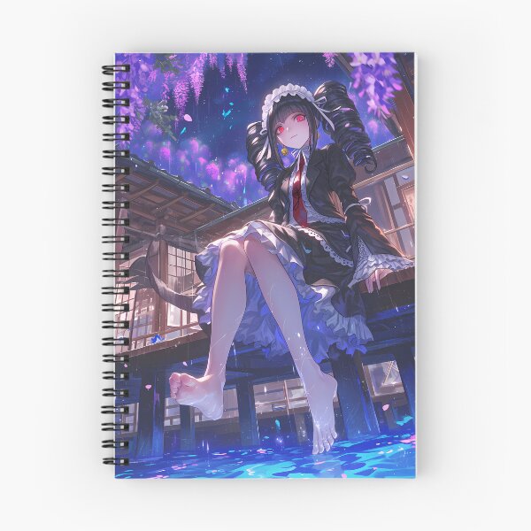 Item preview, Celestia Ludenberg Danganronpa Anime Gothic Wisteria Night Elegance designed and sold by mildaclairmo.
