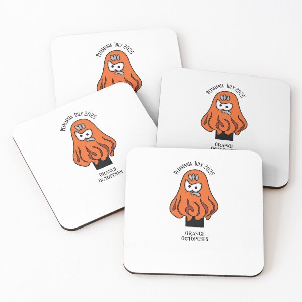 Item preview, orange octopuses designed and sold by karenpoliks1.