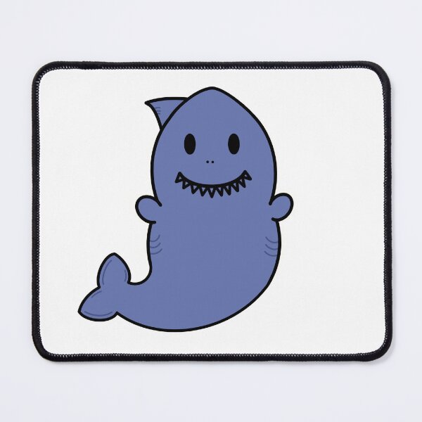 Item preview, Simple Cute Cartoon Shark Design designed and sold by PinkPenguin3312.