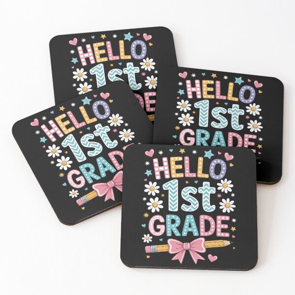 Item preview, Back To School Hello First Grade Team 1st Grade designed and sold by brynatshop.