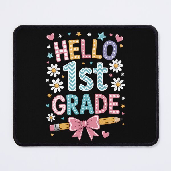 Item preview, Back To School Hello First Grade Team 1st Grade designed and sold by brynatshop.