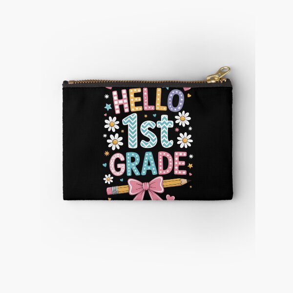 Item preview, Back To School Hello First Grade Team 1st Grade designed and sold by brynatshop.