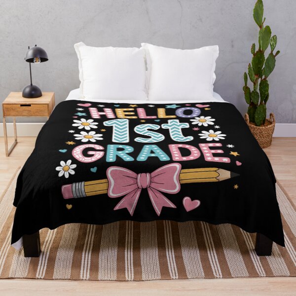 Item preview, Back To School Hello First Grade Team 1st Grade designed and sold by brynatshop.