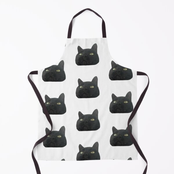 Item preview, Silly Black Cat Head designed and sold by Watsie.co.