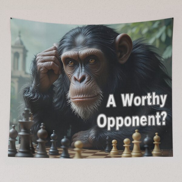 Item preview, A Worthy Opponent? designed and sold by Surreallytee.
