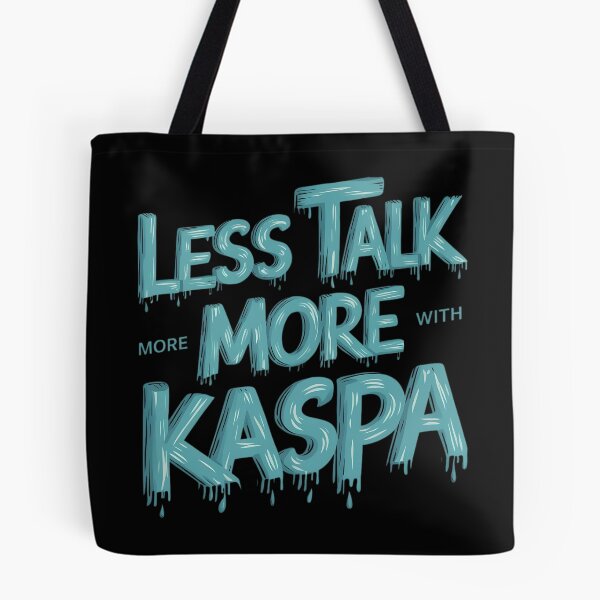 Item preview, Kaspa is the Signal in the Noise designed and sold by RadDeck.