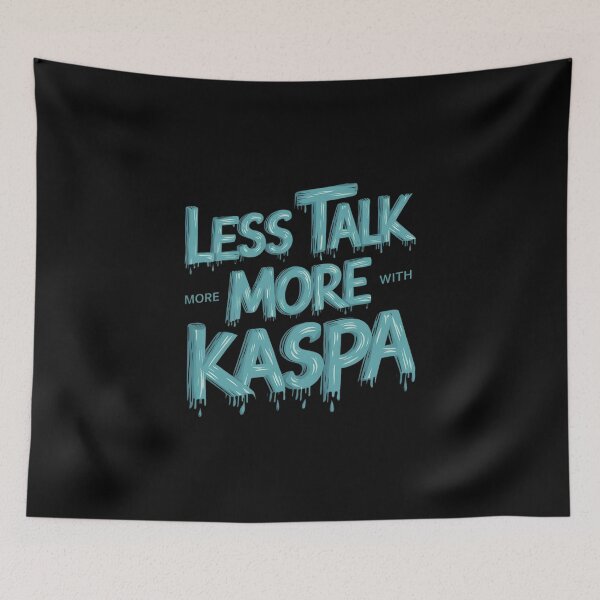 Item preview, Kaspa is the Signal in the Noise designed and sold by RadDeck.