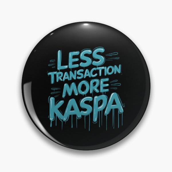 Item preview, Kaspa Doesn’t Drift. It Delivers. designed and sold by RadDeck.