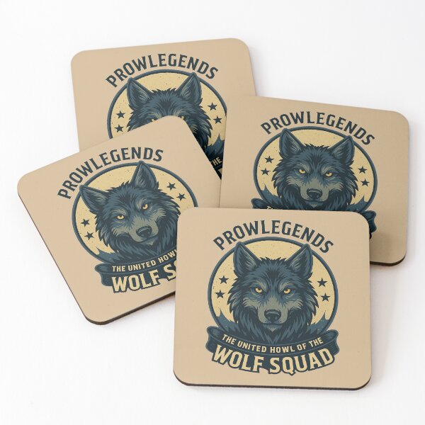 Item preview, Prowlegends – The United Howl of the Wolf Squad Emblem designed and sold by Mike B..